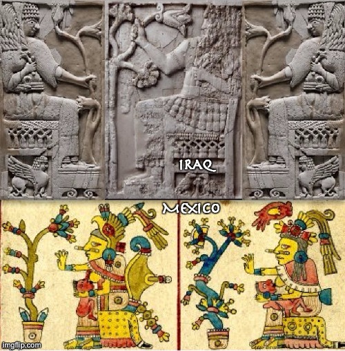 neo-assyrian aztec | image tagged in assyrian aztec | made w/ Imgflip meme maker