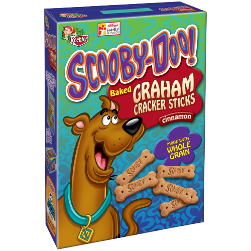Scooby-Doo! Baked Graham Cracker Sticks, Cinnamon, 11-Ounce Boxe Blank Meme Template