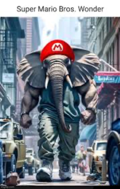 Mario wonder | image tagged in mario wonder | made w/ Imgflip meme maker