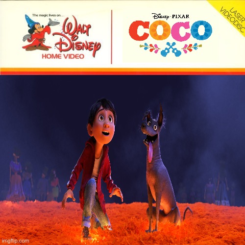 Coco Laserdisc (Fan Made) | image tagged in disney,pixar,animated,film,day of the dead,movie | made w/ Imgflip meme maker