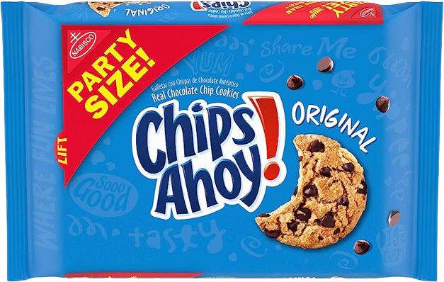 CHIPS AHOY! Original Chocolate Chip Cookies, Party Size, 25.3 oz Blank Meme Template