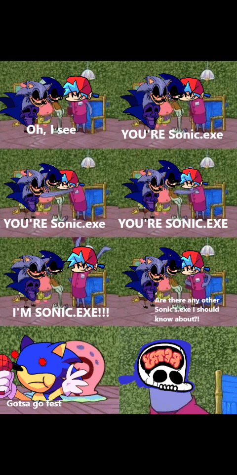 Everyone’s sonic Blank Meme Template