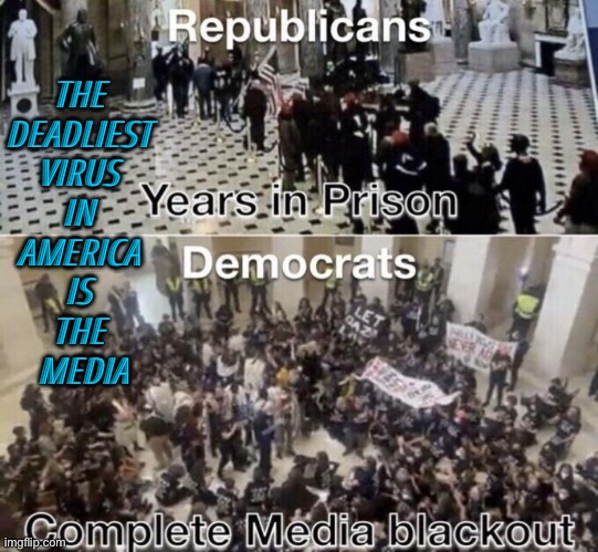 Free the Press | THE 
DEADLIEST 
VIRUS 
IN 
AMERICA 
IS 
THE 
MEDIA | image tagged in media bias,biased media,mainstream media,liberal media,media lies,msm lies | made w/ Imgflip meme maker