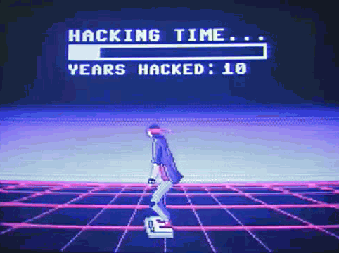 Hacking time Blank Meme Template