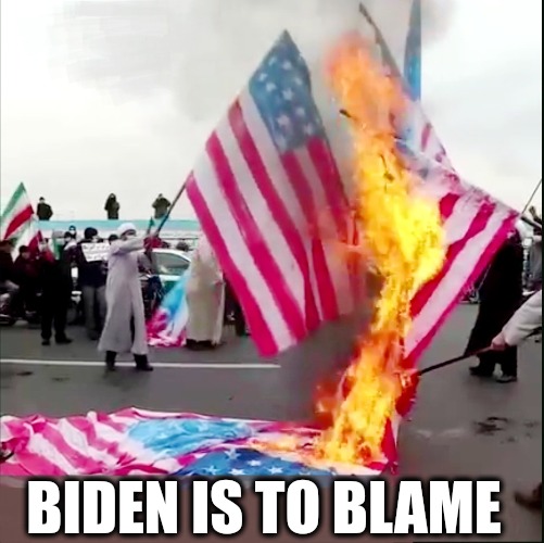 Biden is to blame | BIDEN IS TO BLAME | image tagged in joe biden,biden,war,world war 3 | made w/ Imgflip meme maker
