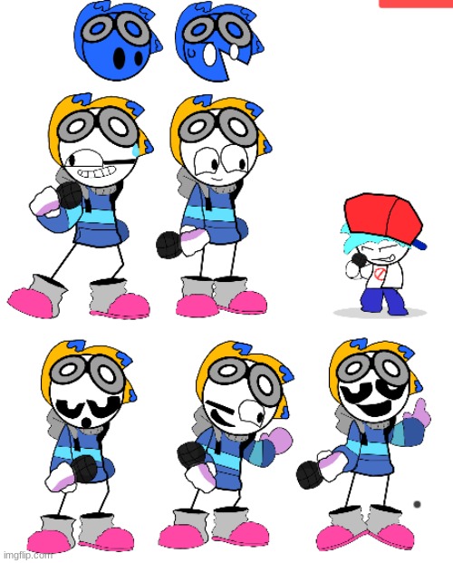 Some updated sprites Blank Meme Template