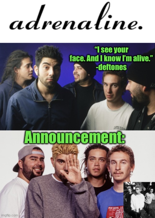 adrenaline announcement | image tagged in adrenaline announcement | made w/ Imgflip meme maker