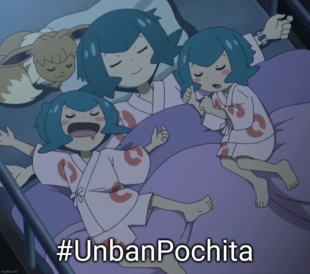 Lana sleeping | #UnbanPochita | image tagged in lana sleeping | made w/ Imgflip meme maker