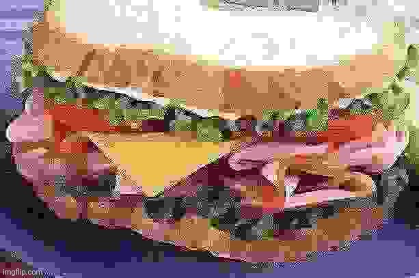 degraded sandwich | image tagged in sandwich | made w/ Imgflip meme maker