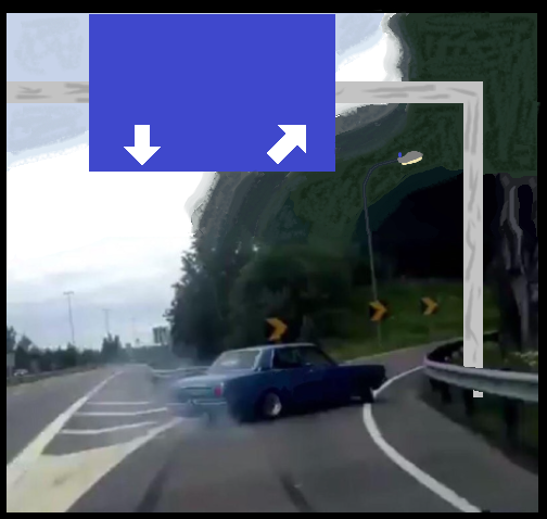 High Quality Left Exit 12 Off Ramp 2.0 Blank Meme Template