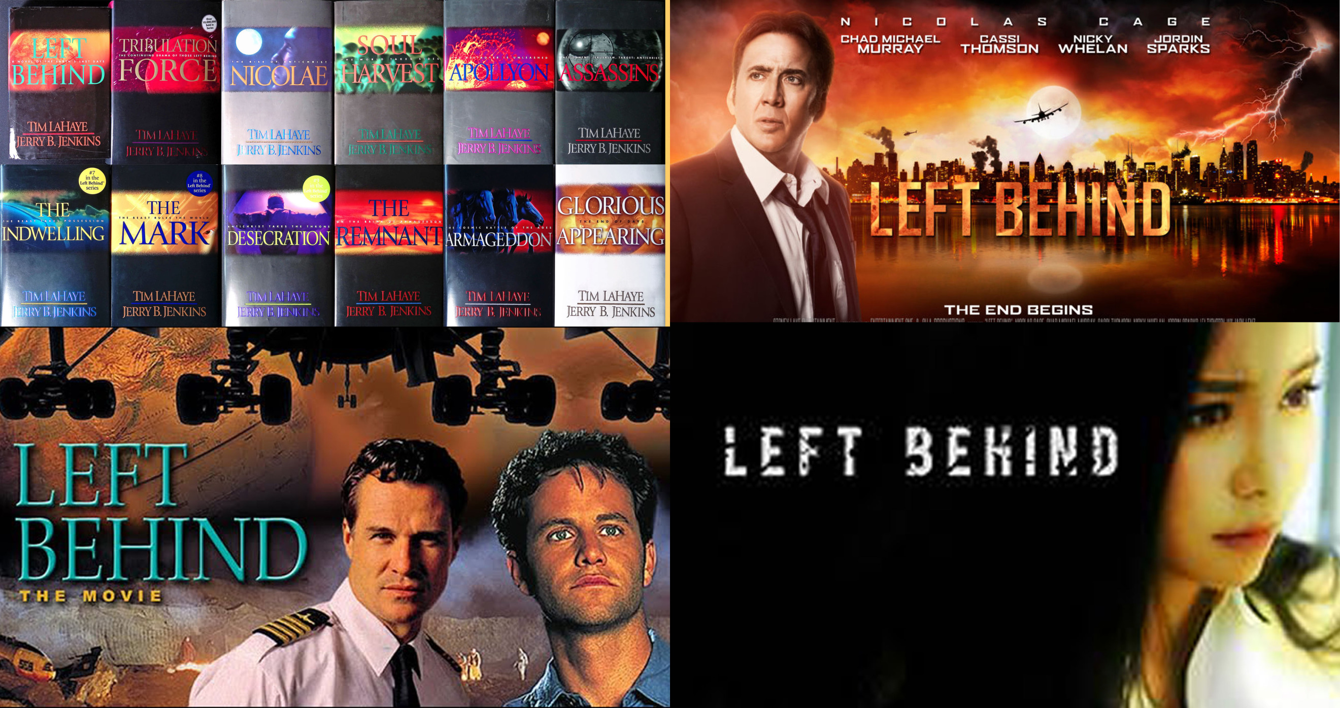 High Quality Will the real "Left Behind" please stand up? Blank Meme Template