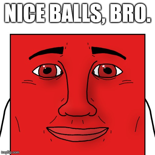 NICE BALLS, BRO. | made w/ Imgflip meme maker