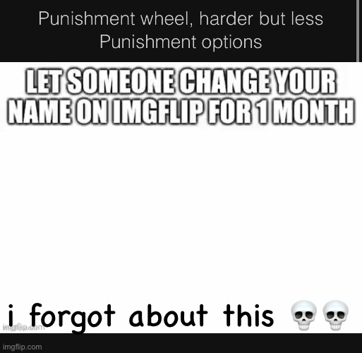 i forgot about this 💀💀 | made w/ Imgflip meme maker