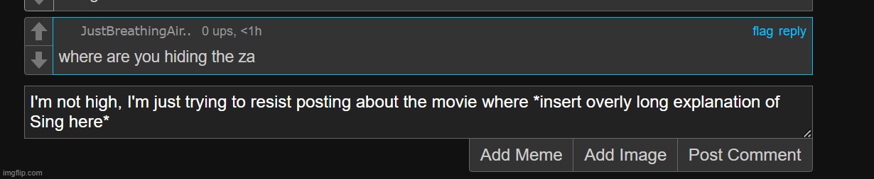 Finally revealing the movie I'm trying not to post about | made w/ Imgflip meme maker