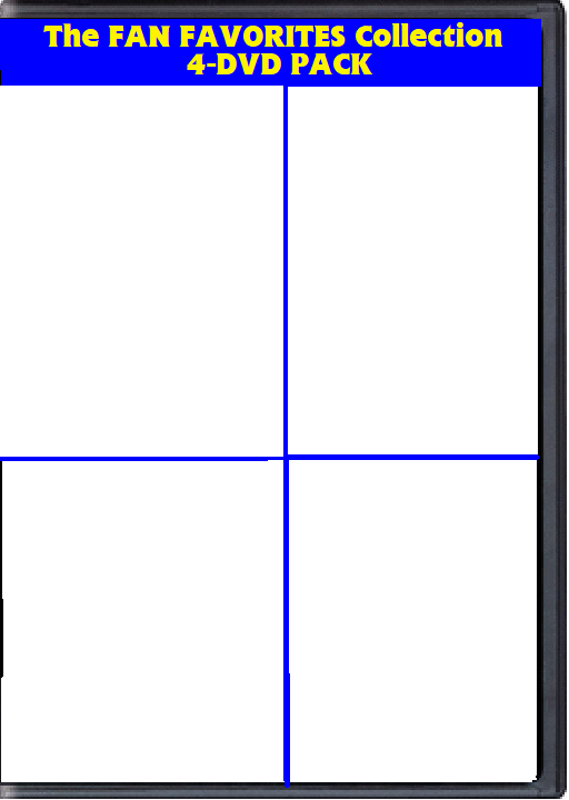 WB Fan Favorites Collection 4 Film Pack DVD (2020) Blank Meme Template