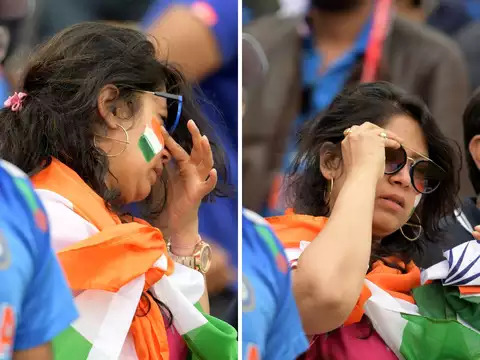 Indian fans world cup final Blank Meme Template