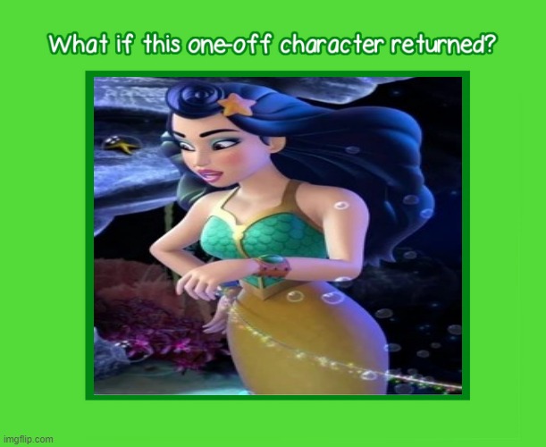 what if nerissa returned ? | image tagged in what if this one-off character returned,disney,mermaid,what if,sexy women,beautiful woman | made w/ Imgflip meme maker