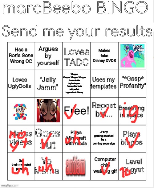 no bingo here | made w/ Imgflip meme maker