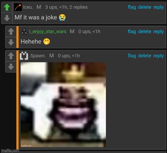 made w/ Imgflip meme maker