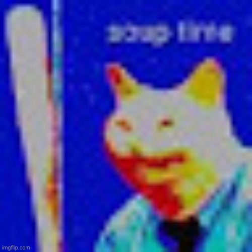 EVIL RISE | image tagged in low quality soup cat | made w/ Imgflip meme maker