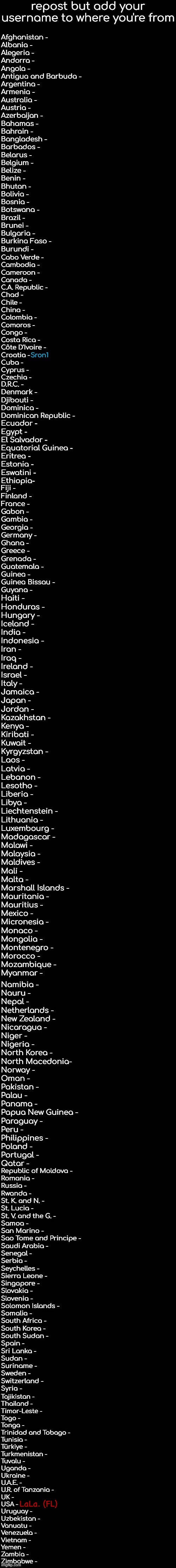 LaLa. (FL) | made w/ Imgflip meme maker