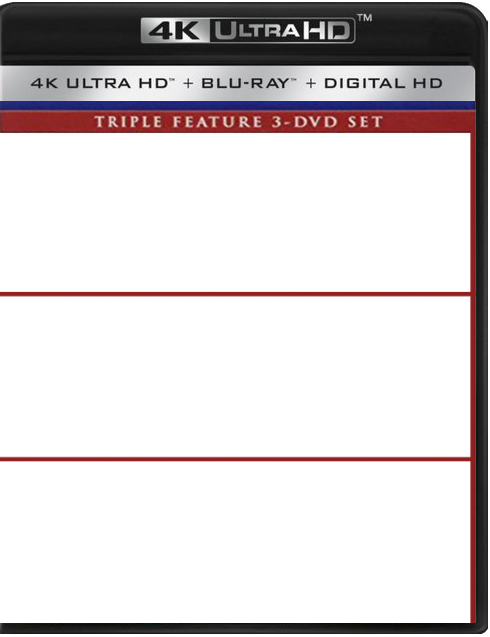 3 DVD Set Cover (2017) Blank Meme Template