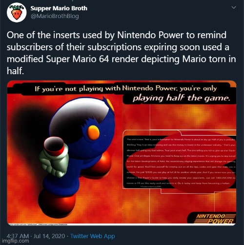 Nintendo power | image tagged in nintendo power | made w/ Imgflip meme maker