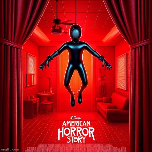 AHS But it's an AI Disney Poster | made w/ Imgflip meme maker