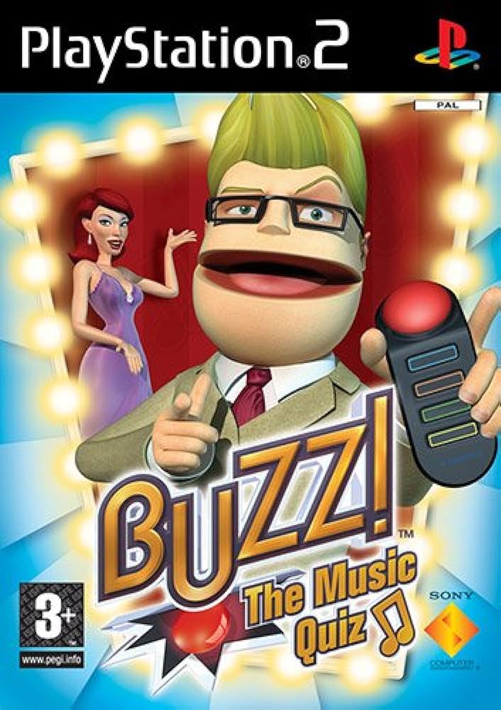 Buzz! The music quiz Blank Meme Template
