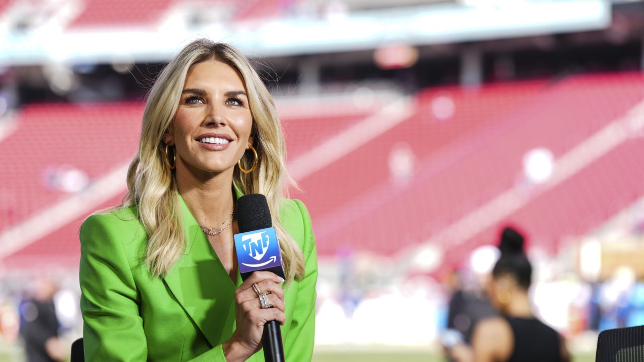 Charissa Thompson Sideline Report Blank Meme Template