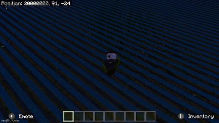 I broke the game. | image tagged in minecraft,gaming,nintendo switch,screenshot | made w/ Imgflip meme maker