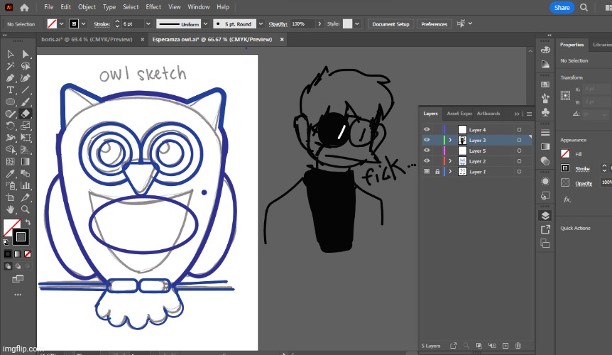 Meet Felix Preston, ignore the owl | made w/ Imgflip meme maker