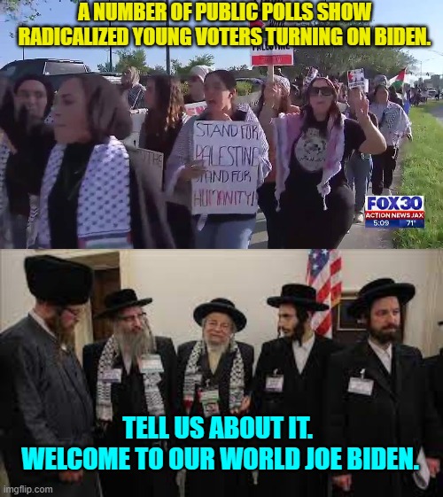Raise rattlesnakes . . . expect the fangs. | A NUMBER OF PUBLIC POLLS SHOW RADICALIZED YOUNG VOTERS TURNING ON BIDEN. TELL US ABOUT IT.  WELCOME TO OUR WORLD JOE BIDEN. | image tagged in yep | made w/ Imgflip meme maker
