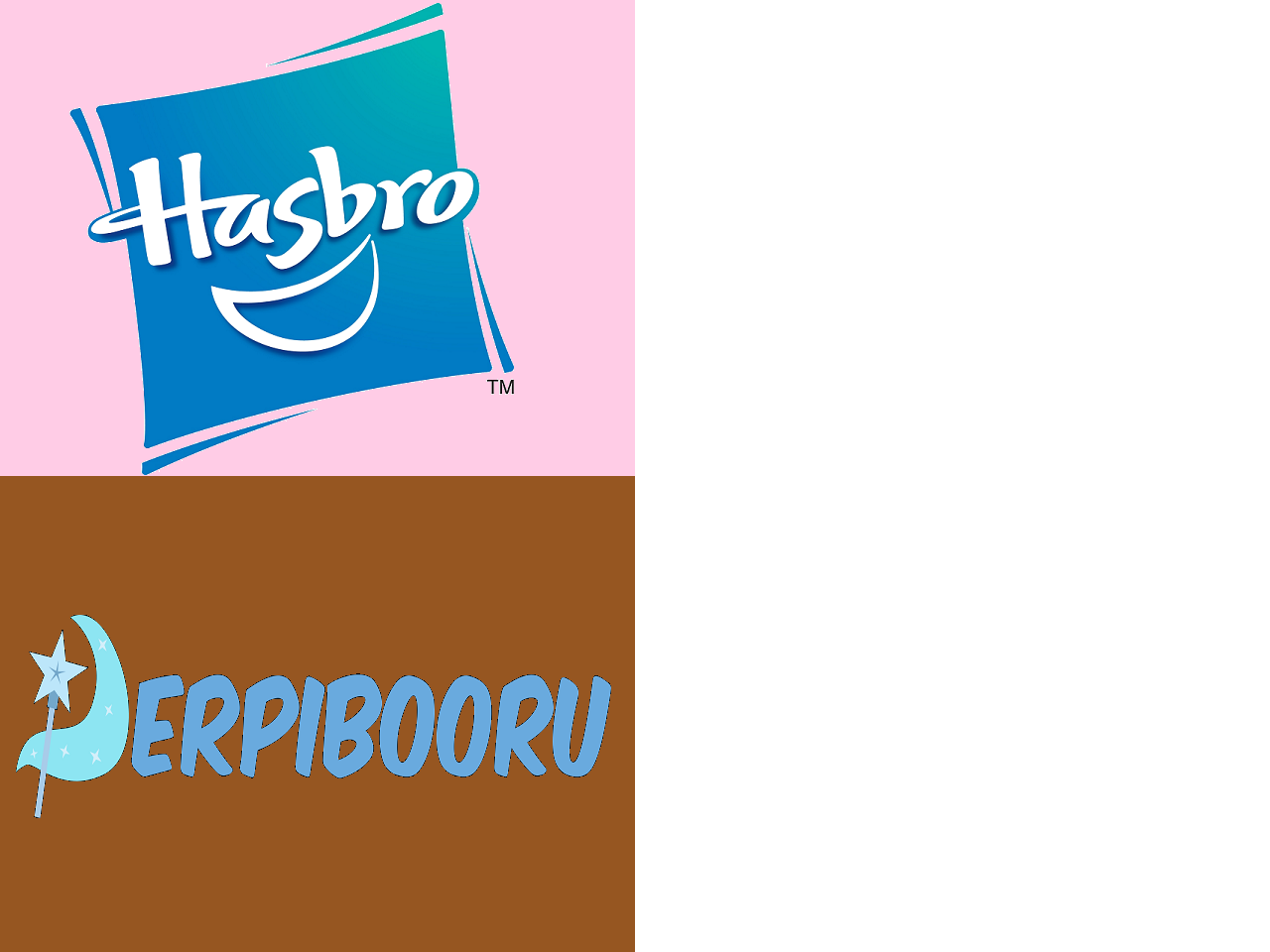High Quality Hasbro Derpibooru Contrast Blank Meme Template