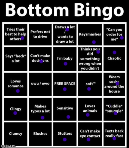 Am bottom | image tagged in bottom bingo | made w/ Imgflip meme maker
