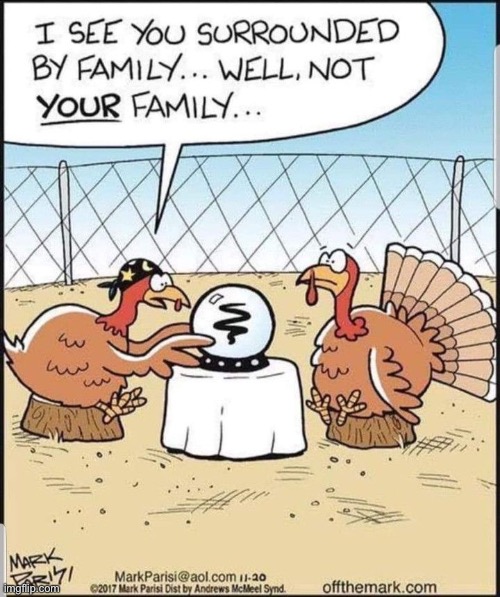 so funny | image tagged in funny,cartoon,thanksgiving,fortune teller | made w/ Imgflip meme maker