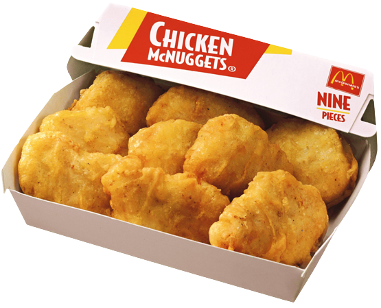 High Quality Chicken McNuggets Blank Meme Template