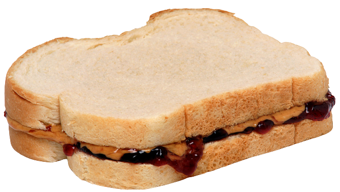 High Quality Peanut butter and jelly sandwich - Wikipedia Blank Meme Template