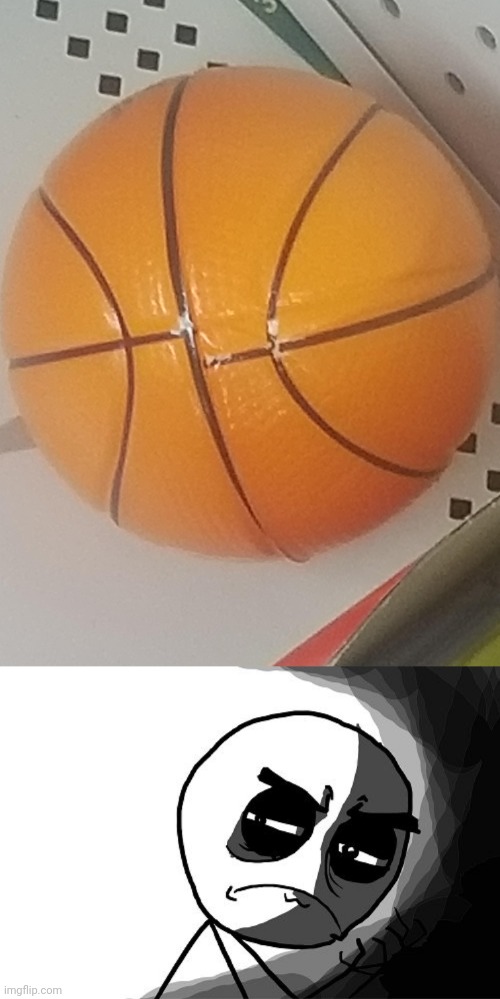 Basketball toy | image tagged in you what have you done rage comics,you had one job,memes,basketball,toy,toys | made w/ Imgflip meme maker