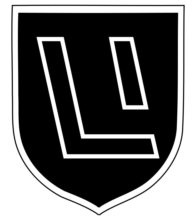 Symbol of the en:15th Waffen Grenadier Division of the SS (1st L Blank Meme Template