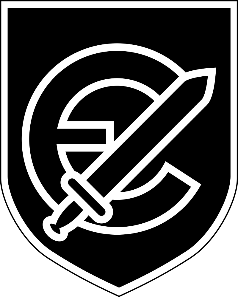Symbol of the en:20th Waffen Grenadier Division of the SS (1st E Blank Meme Template