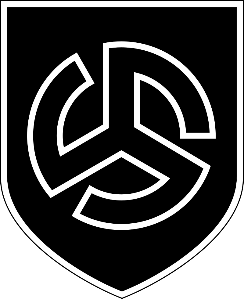 High Quality Insignia of the 27th SS Volunteer Grenadier Division "Langemarck Blank Meme Template