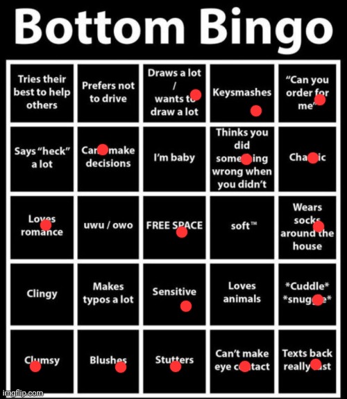 I won, now what? | image tagged in bottom bingo | made w/ Imgflip meme maker