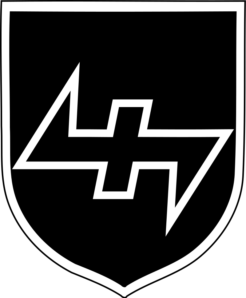 Symbol of the 34th SS Volunteer Grenadier Division Landstorm Ned Blank Meme Template