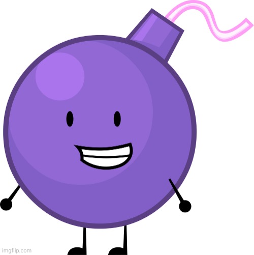 Purple Bomby | image tagged in purple bomby | made w/ Imgflip meme maker