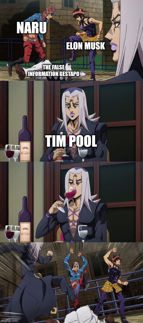 Abbacchio joins in the fun