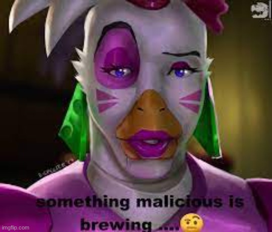 something malicious is brewing | made w/ Imgflip meme maker