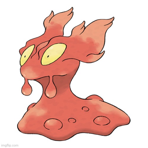 I seem to have forgotten the name of this pokemon (slugma) | image tagged in slugma | made w/ Imgflip meme maker