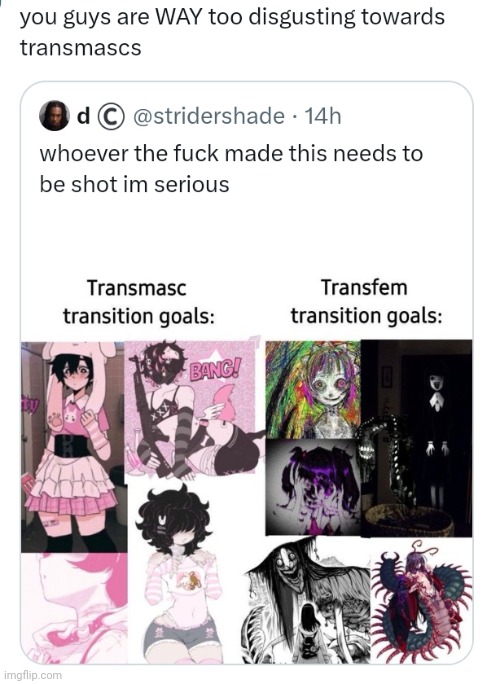 can we stop thinking every transman wants to be an uwu femboy half of them want to be saul goodman | made w/ Imgflip meme maker