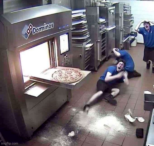 The haunted pizza | made w/ Imgflip meme maker